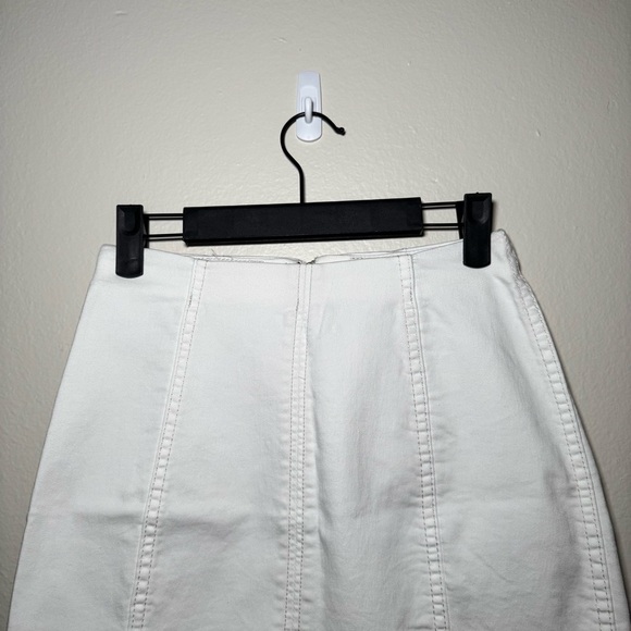 Free People | Paneled Mini Skirt In Stark - Picture 2 of 3